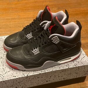 Jordan 4 Bred reimagined with box